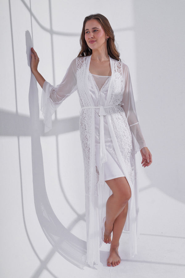 Ling J&A 66090 Nightshirt & Robe