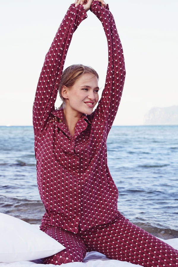 S25 J&A Trendy Flower 8204 Pyjama