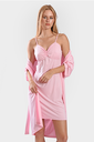 Ling J&A 66020 - H49 Sleep Shirt & Robe - Hossam Tex