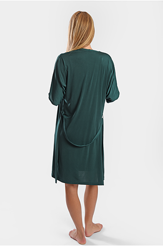Ling J&A 66020 - H49 Sleep Shirt & Robe - Hossam Tex