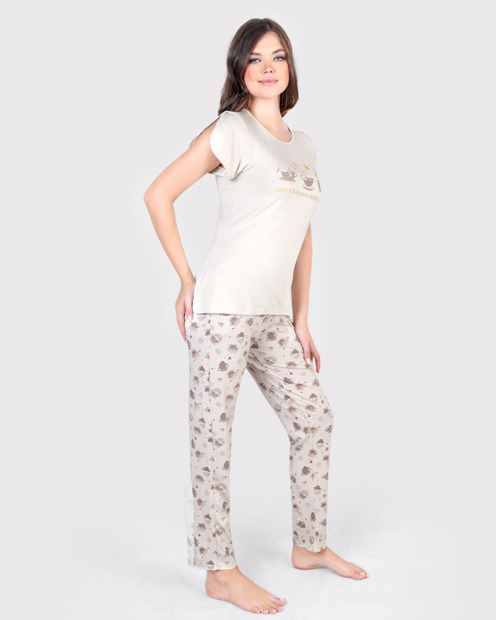 S24 J&A Bunny Dots 8342 Pyjama - Hossam Tex