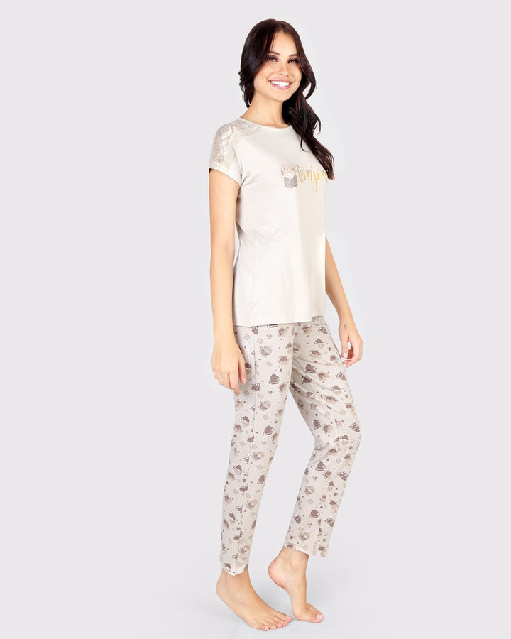S24 J&A Bunny Dots 8343 Pyjama - Hossam Tex