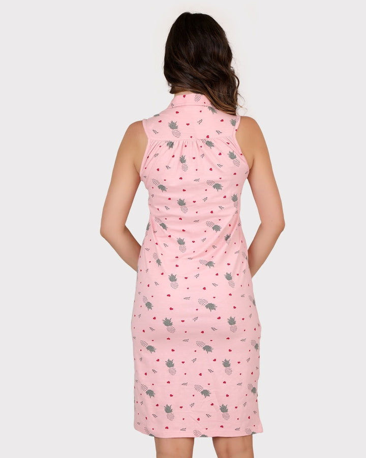 S24 J&A Pineapple 8353 Night Dress - Hossam Tex