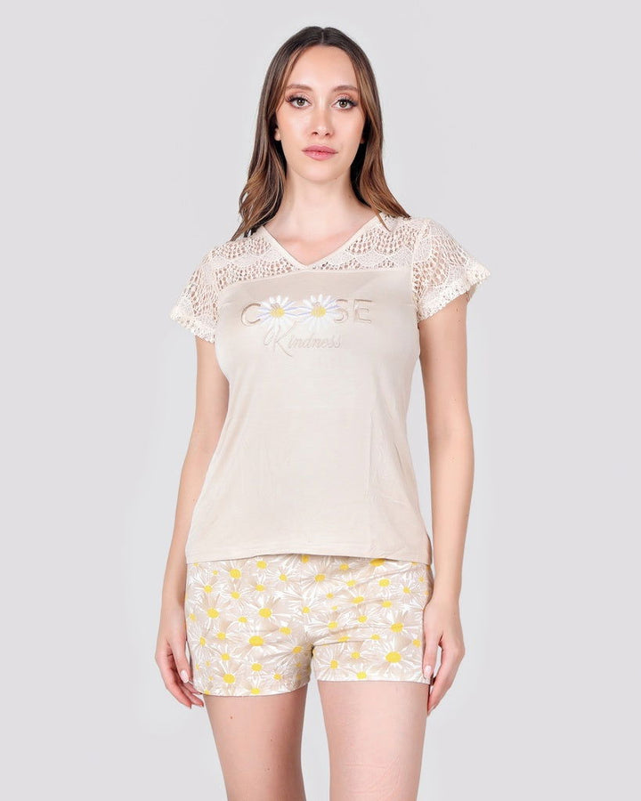 S24 J&A Sun Flower 8313 Short - Hossam Tex