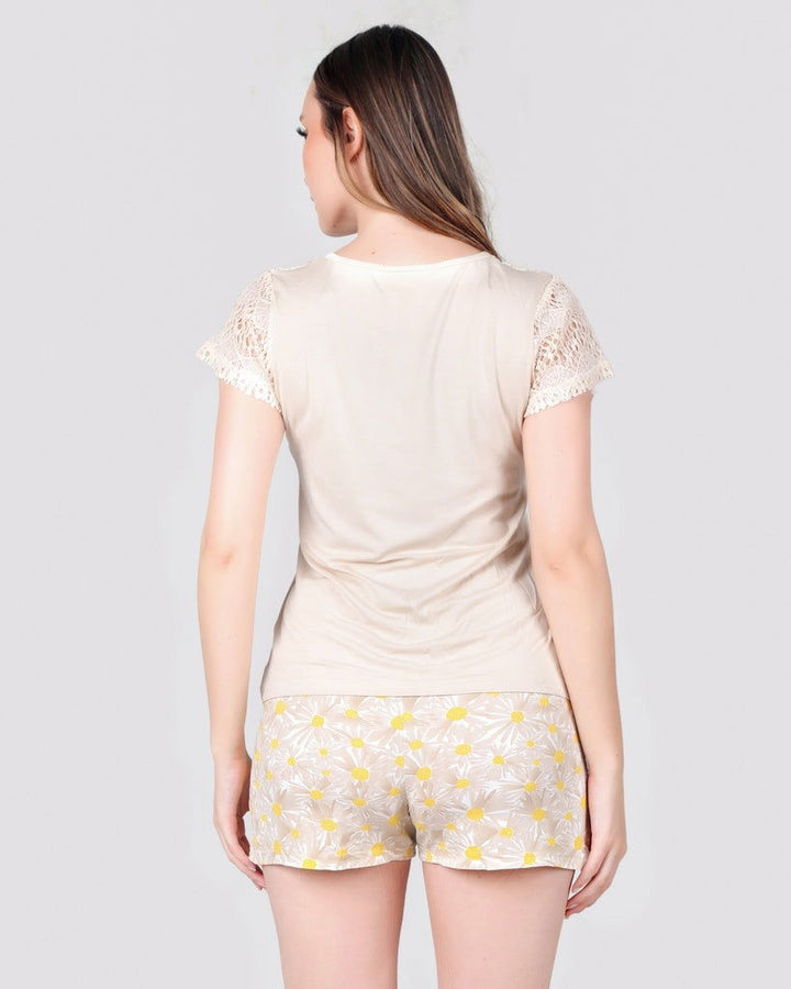 S24 J&A Sun Flower 8313 Short - Hossam Tex