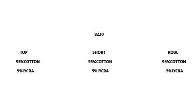 S24 J&A Wild 8230 Short &Robe - Hossam Tex